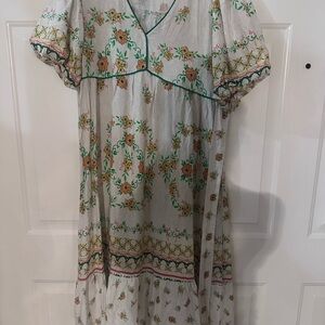 Floral Bohemian Maxi Dress